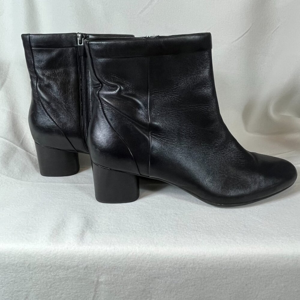 Clarks Unstructured Women's Leather Ankle Boots Shoes Size US11